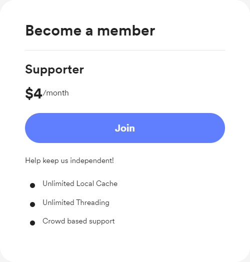 become a member